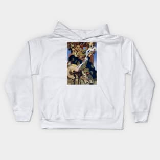 Queen Maeve, Joseph Christian Leyendecker (1907) Kids Hoodie